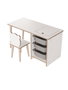 Hanah Home Soho Escritorio de Estudio Blanco y Gris